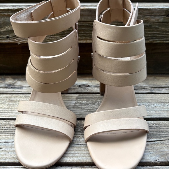 Vince “Frida” Strappy Block-Heel Sandals —  Size 10 - Picture 1 of 7